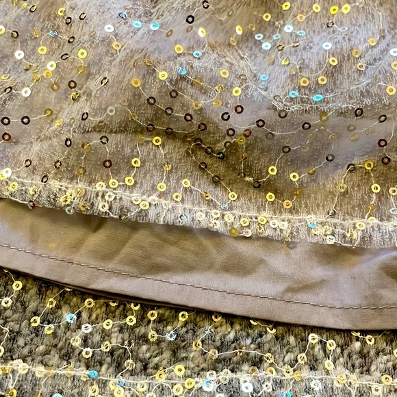 NWOT.  Women’s glitter & sequin skirt.  size medium - Picture 7 of 7